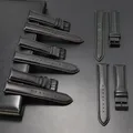 Bracelet montre cuir fibre carbone 20 à 22 mm pour Galaxy Watch – 5