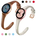 Bracelet montre cuir fin 20 à 22 mm pour Samsung Galaxy – 1