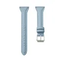 Bracelet montre cuir fin 20 à 22 mm pour Samsung Galaxy – Couleur du bracelet Haze blue 06