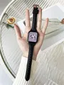 Bracelet montre cuir fin 38 à 49 mm pour Apple Watch – 1