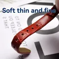 Bracelet montre cuir fin croco 6 à 16 mm – 3