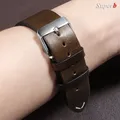 Bracelet montre cuir huilé 18 à 24 mm pour Seiko et Omega – 5
