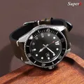 Bracelet montre cuir huilé 18 à 24 mm pour Seiko et Omega – 6