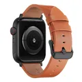 Bracelet montre cuir léopard Apple Watch 38 à 49 mm – Couleur du bracelet Lion 1 Black