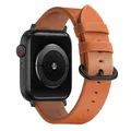Bracelet montre cuir léopard Apple Watch 38 à 49 mm – Couleur du bracelet Lion 11 Black
