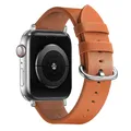 Bracelet montre cuir léopard Apple Watch 38 à 49 mm – Couleur du bracelet Lion 11 Silver