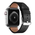Bracelet montre cuir léopard Apple Watch 38 à 49 mm – Couleur du bracelet Lion 2 Silver