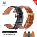 Bracelet montre cuir mollet souple 18 à 23 mm – 1