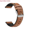 Bracelet montre cuir pour Huawei Watch GT2e GT 2 Pro – Couleur du bracelet brown