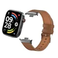 Bracelet montre cuir pour Redmi Watch 6 5 4 et Mi Band 10 9 8 – 6