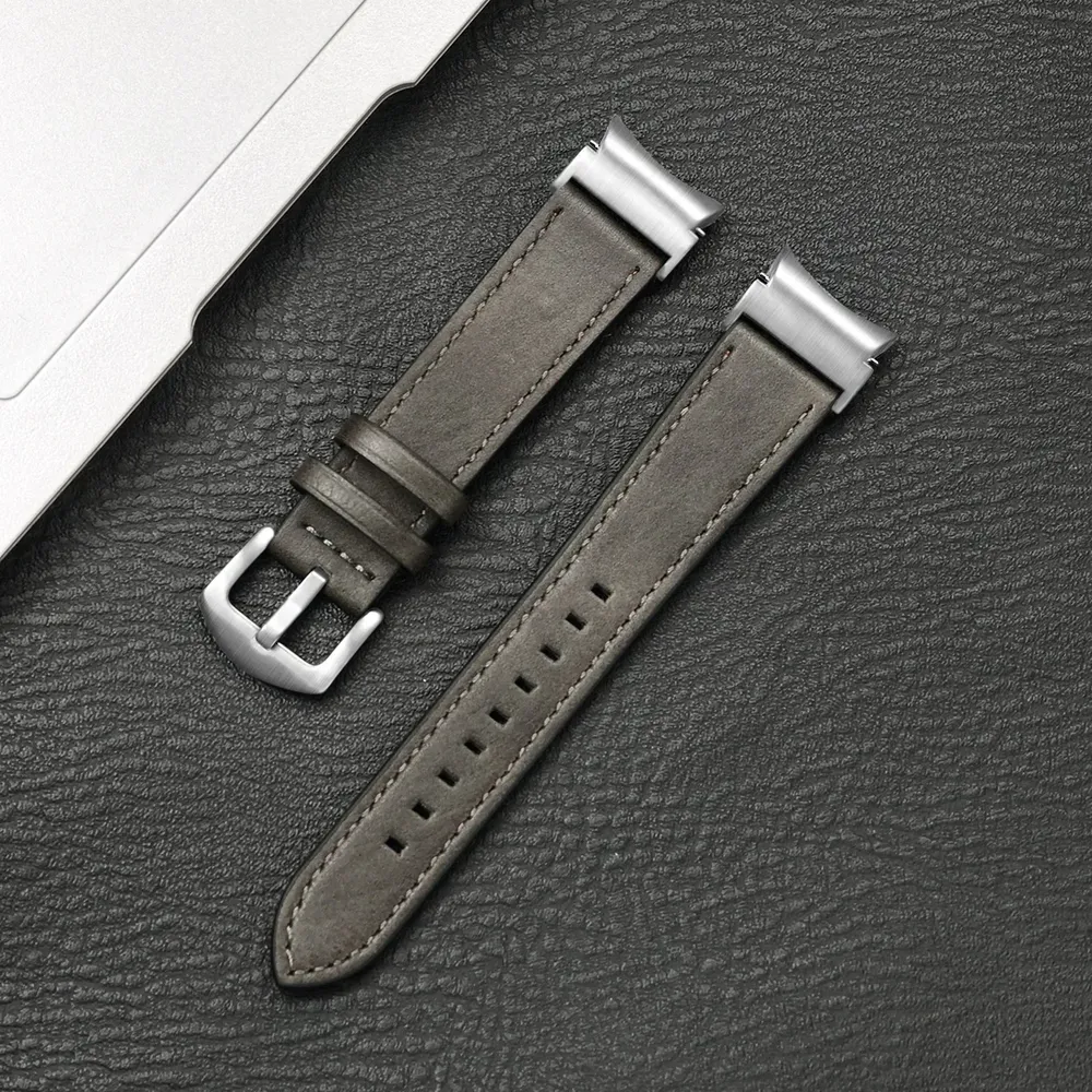 Bracelet montre cuir pour Samsung Galaxy Watch 7 6 5 Pro