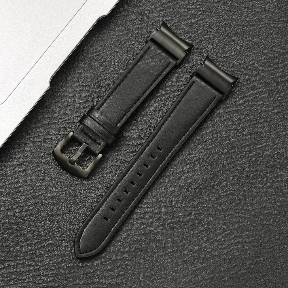 Bracelet montre cuir pour Samsung Galaxy Watch 7 6 5 Pro