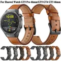 Bracelet montre cuir PU souple 22 mm Huawei Watch – 1