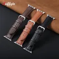 Bracelet montre cuir souple 38 à 49 mm pour Apple Watch – 4