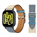 Bracelet montre cuir sport Redmi Watch 5 22 mm – Couleur du bracelet Blue Lin Craie