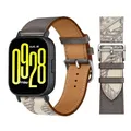 Bracelet montre cuir sport Redmi Watch 5 22 mm – Couleur du bracelet etain-beton