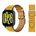 Bracelet montre cuir sport Redmi Watch 5 22 mm – Couleur du bracelet jaune ambre
