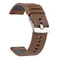 Bracelet montre cuir sport vintage 18 à 24 mm – Band Color Quick Dark Brown 1