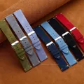 Bracelet montre cuir suédé 14 à 22 mm vintage – 4