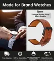 Bracelet montre cuir vache boucle papillon – Couleur du bracelet Brown B Buckle
