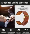 Bracelet montre cuir vache boucle papillon – Couleur du bracelet Brown G Buckle