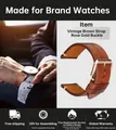 Bracelet montre cuir vache boucle papillon – Couleur du bracelet Brown RG Buckle