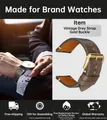 Bracelet montre cuir vache boucle papillon – Couleur du bracelet Grey G Buckle
