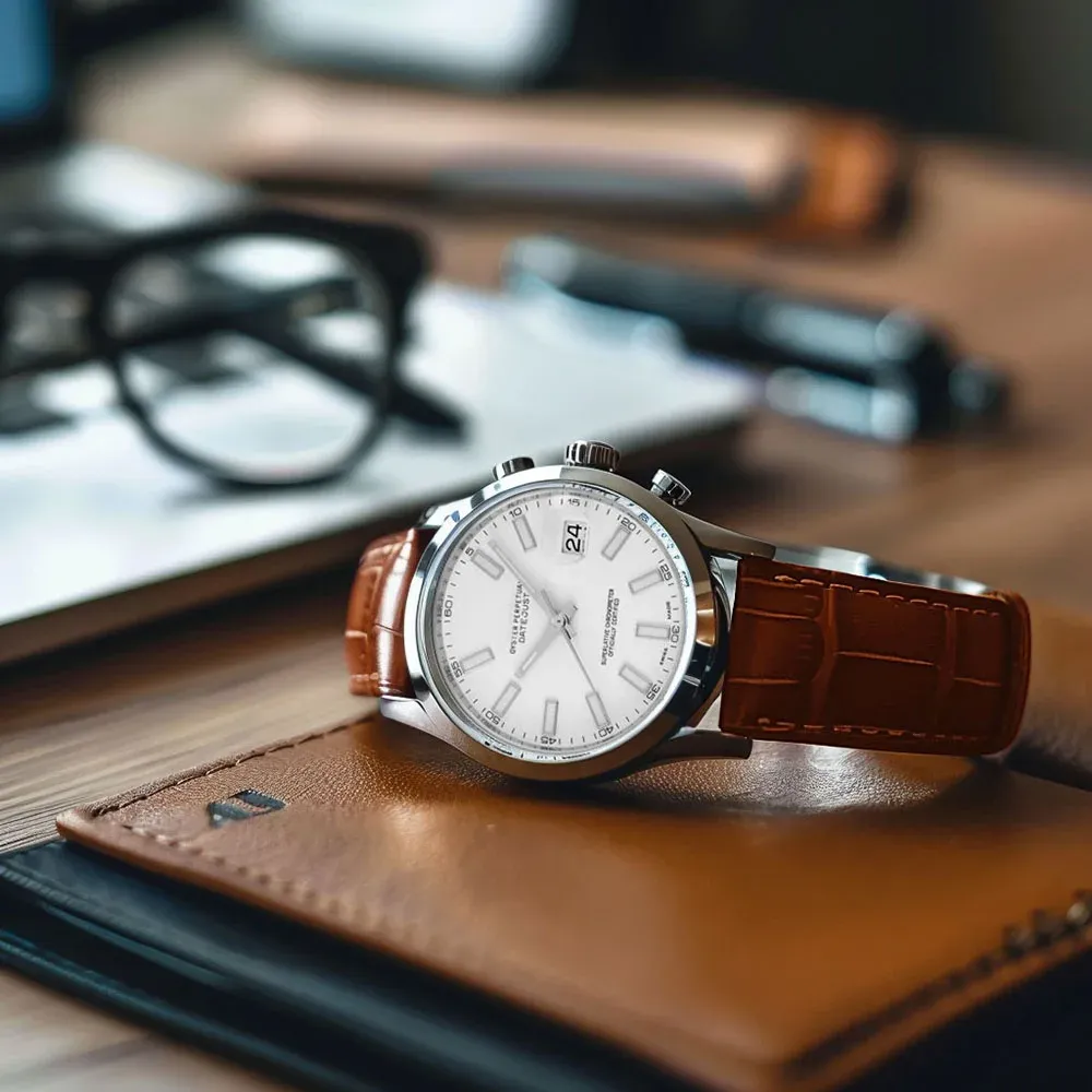 Bracelet montre cuir vachette 12 à 22 mm souple