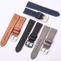 Bracelet montre cuir vachette 18 à 24 mm pour Samsung Gear S3 – 2