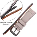 Bracelet montre cuir vachette 18 à 24 mm pour Samsung Gear S3 – 5
