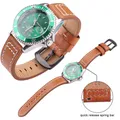 Bracelet montre cuir vachette 18 à 24 mm pour Samsung Gear S3 – 6