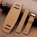 Bracelet montre cuir vachette 20 à 24 mm mat – Couleur du bracelet Light Brown