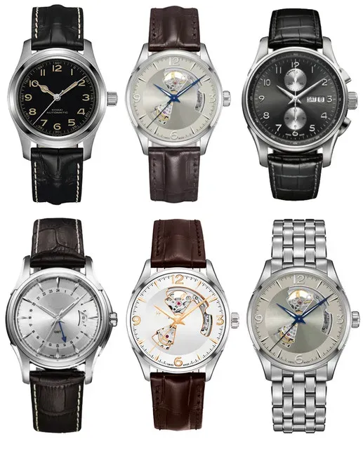 Bracelet montre cuir vachette croco 20 et 22 mm