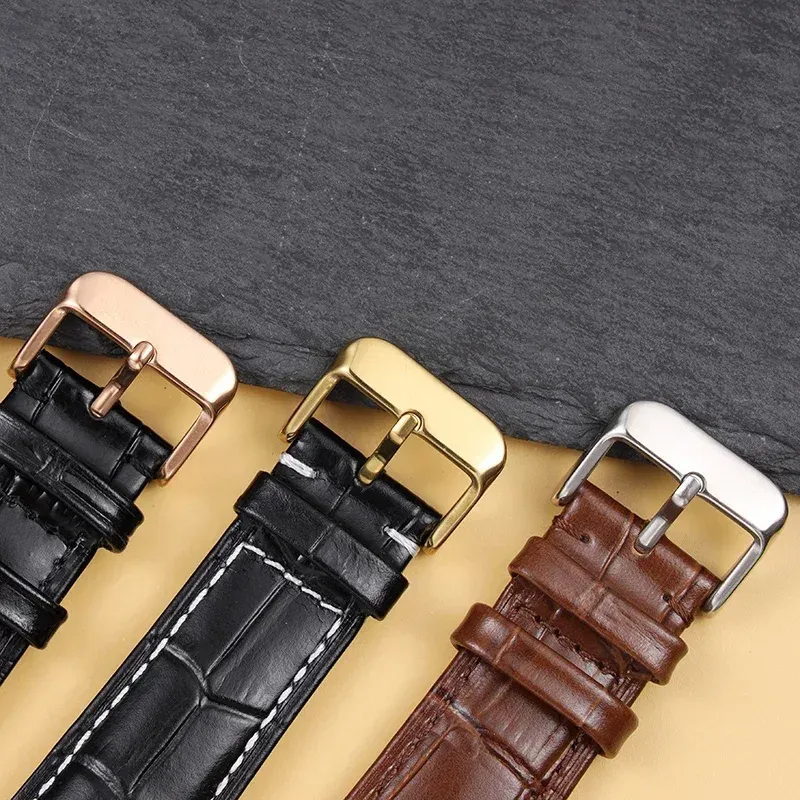 Bracelet montre cuir veau 12 à 20 mm boucle solide
