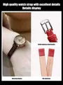 Bracelet montre cuir veau fin 6 à 24 mm étanche – 5