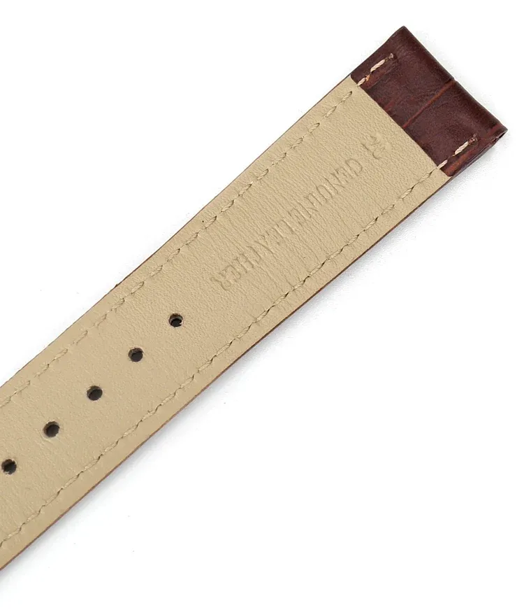 Bracelet montre cuir véritable 12 à 20 mm