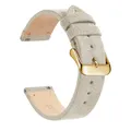 Bracelet montre cuir véritable 14 à 22 mm – Band Color Beige 3