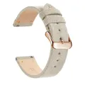 Bracelet montre cuir véritable 14 à 22 mm – Band Color Beige 4
