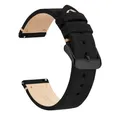 Bracelet montre cuir véritable 14 à 22 mm – Band Color Black 2