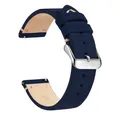 Bracelet montre cuir véritable 14 à 22 mm – Band Color Dark Blue 1