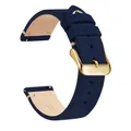 Bracelet montre cuir véritable 14 à 22 mm – Band Color Dark Blue 3