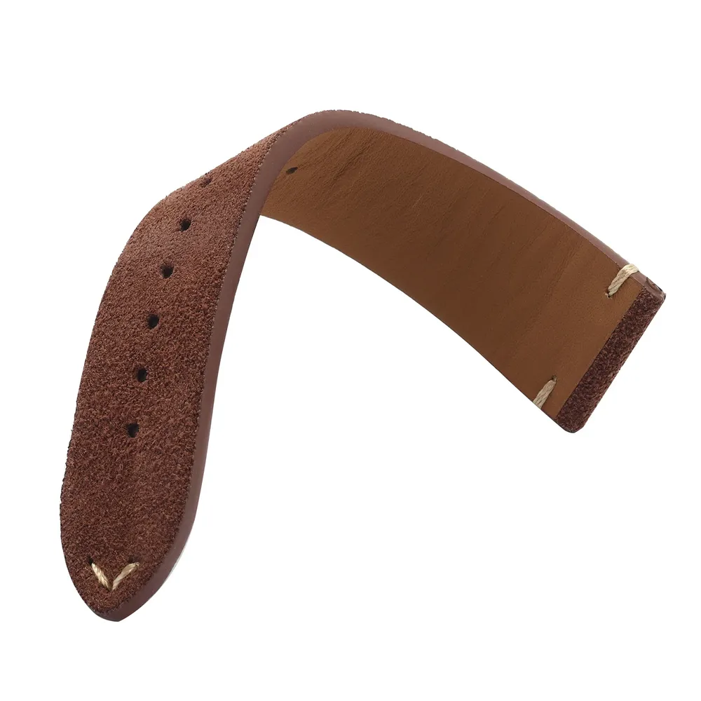 Bracelet montre cuir véritable 14 à 22 mm