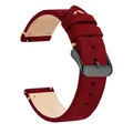 Bracelet montre cuir véritable 14 à 22 mm – Band Color Red 2