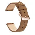 Bracelet montre cuir véritable 14 à 22 mm – Band Color Toffee 4