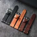 Bracelet montre cuir véritable 18 à 22 mm – 2