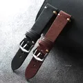 Bracelet montre cuir véritable 18 à 22 mm – 5