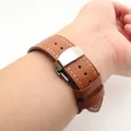 Bracelet montre cuir véritable 20 à 22 mm – 4