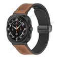 Bracelet montre cuir véritable 47 mm pour Samsung Galaxy Watch – 2