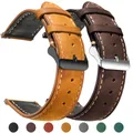 Bracelet montre cuir vintage 14 à 24 mm boucle rapide – 1