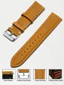 Bracelet montre cuir vintage 14 à 24 mm boucle rapide – 3